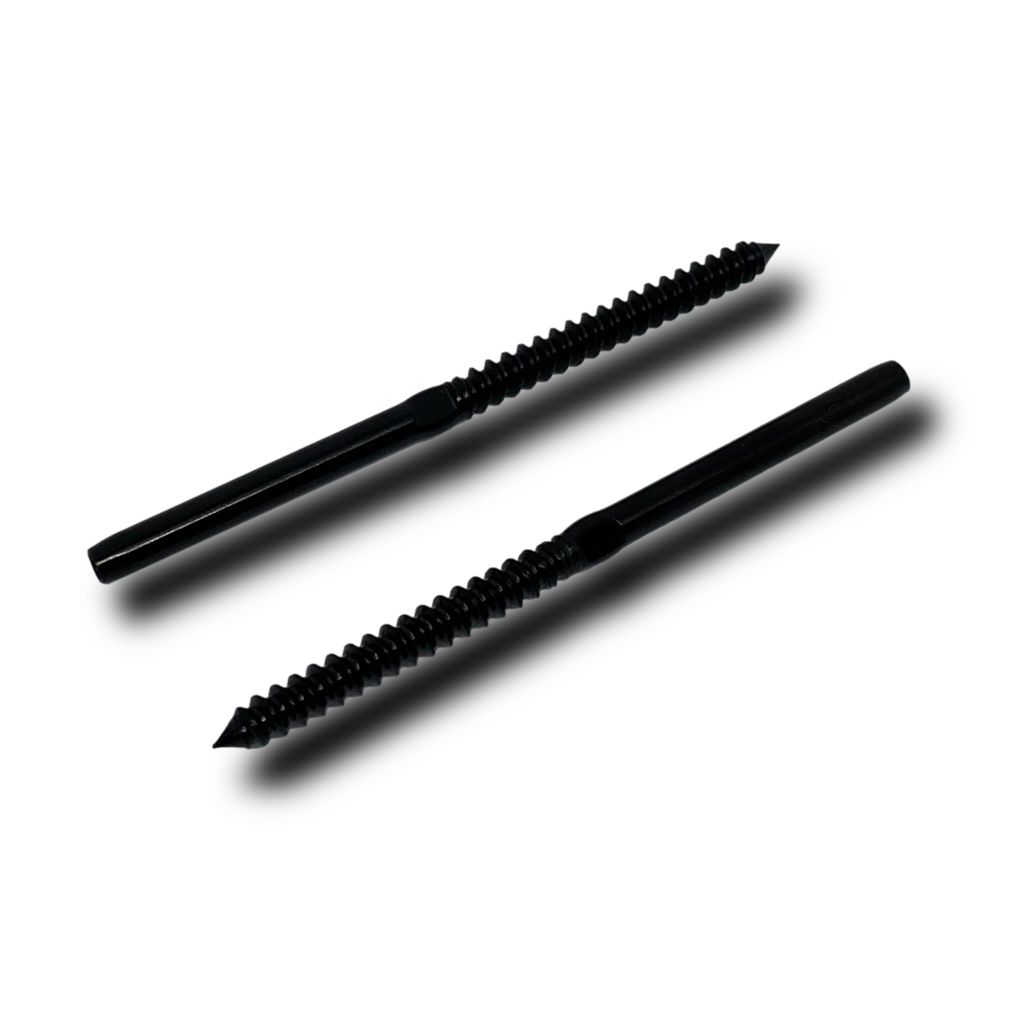 Black Swage Lag Screw Cable Tensioner Set, Left Hand + Right Hand - PanoRAIL®
