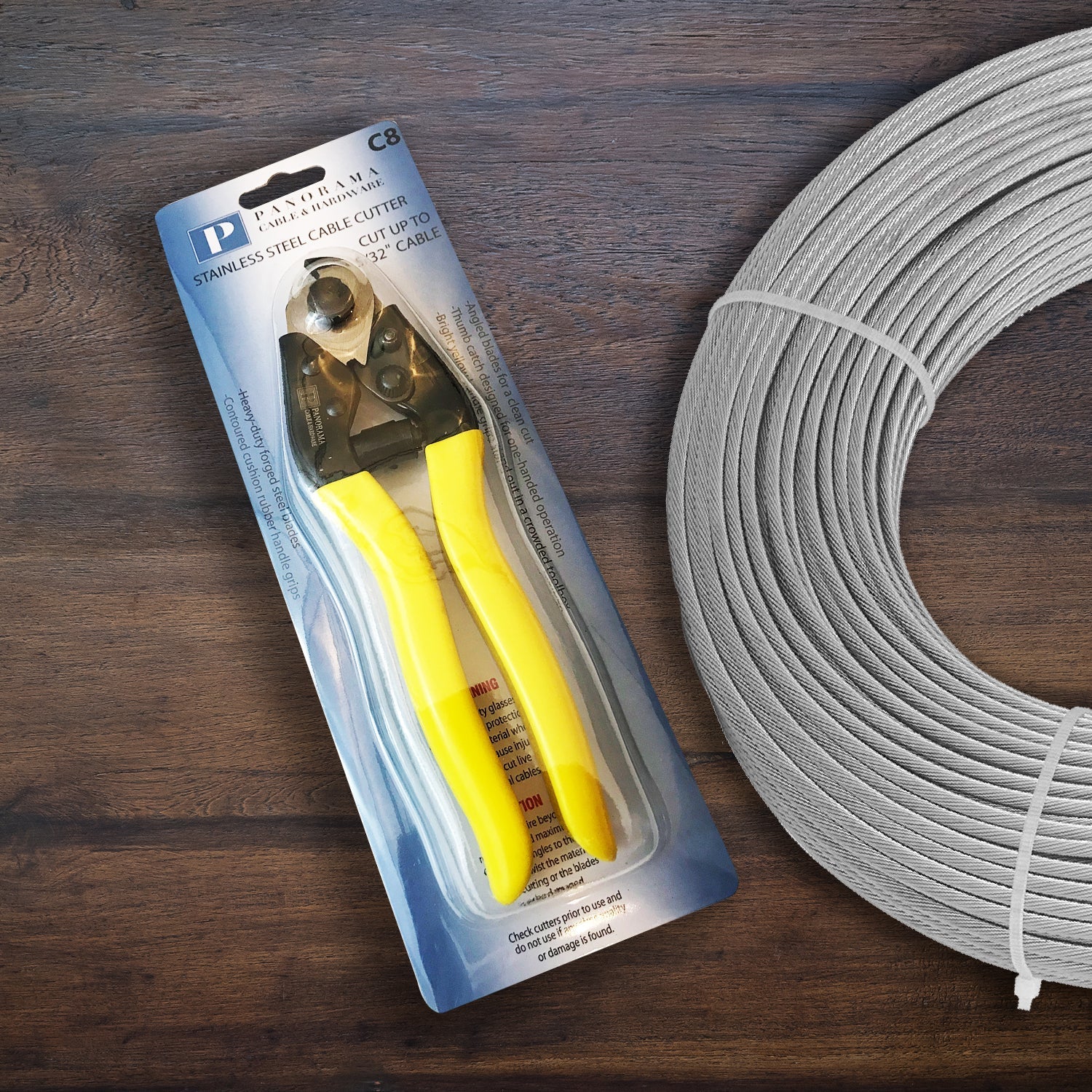 C8 - Cable Cutters for 1/8" Cable - PanoRAIL®