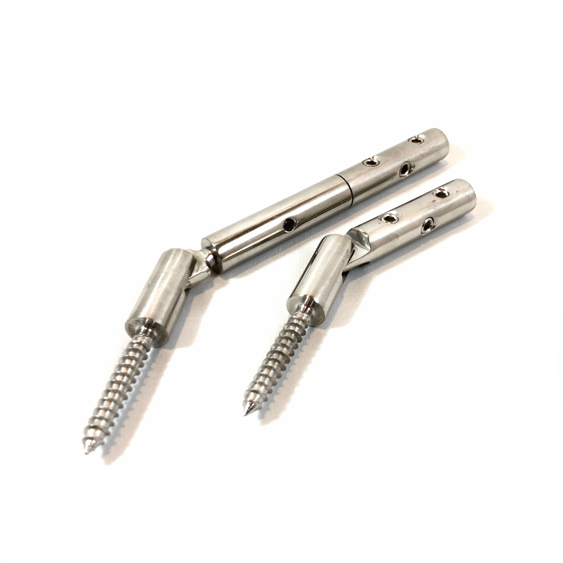 Custom Hex Lock Turnbuckle Tensioner Toggle Set with Lag Screw for 1/8" Cable - PanoRAIL®
