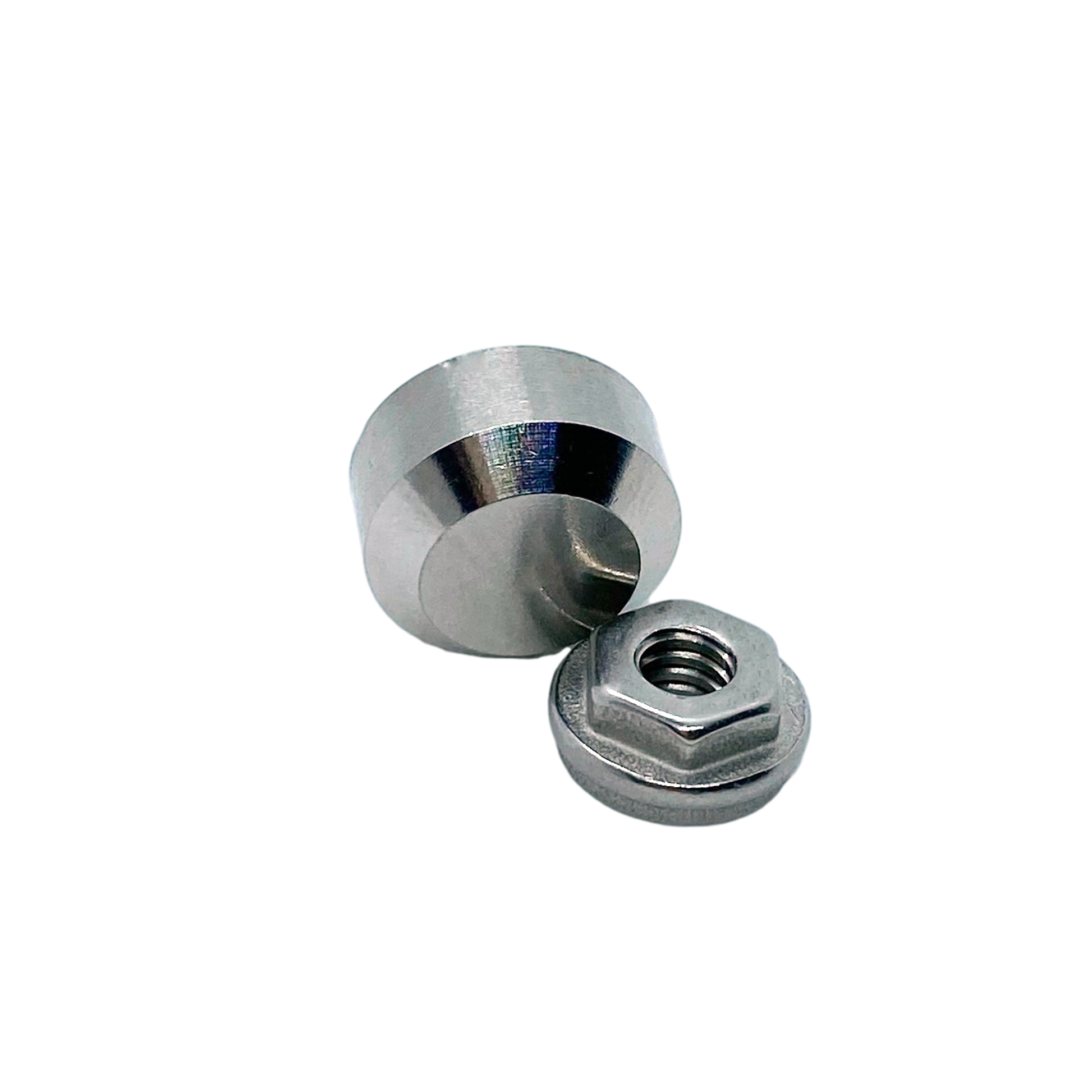Swage Threaded Terminal with Stainless Steel Cap and Washer Nut - PanoRAIL®