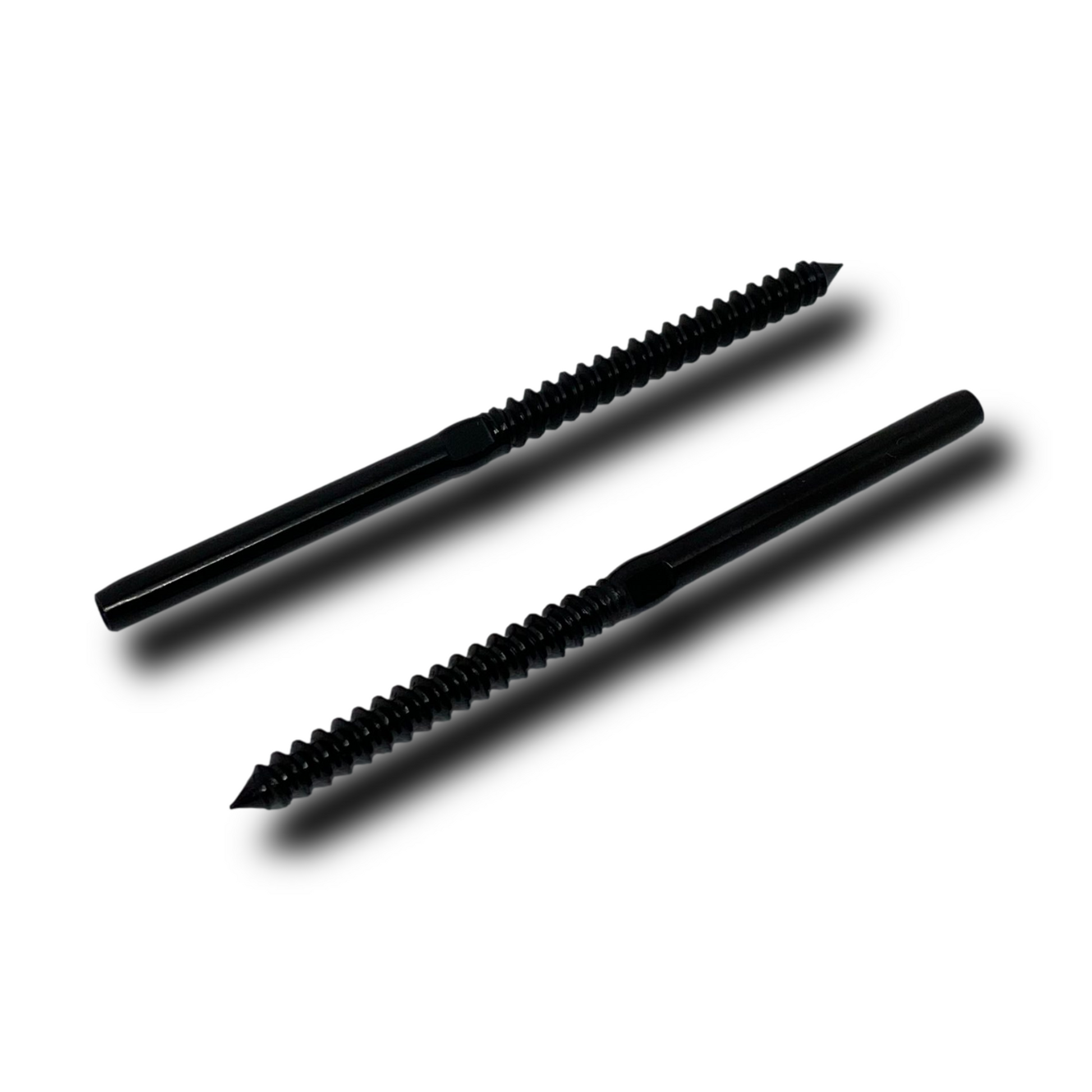 Black Swage Lag Screw Cable Tensioner Set, Left Hand + Right Hand - PanoRAIL®