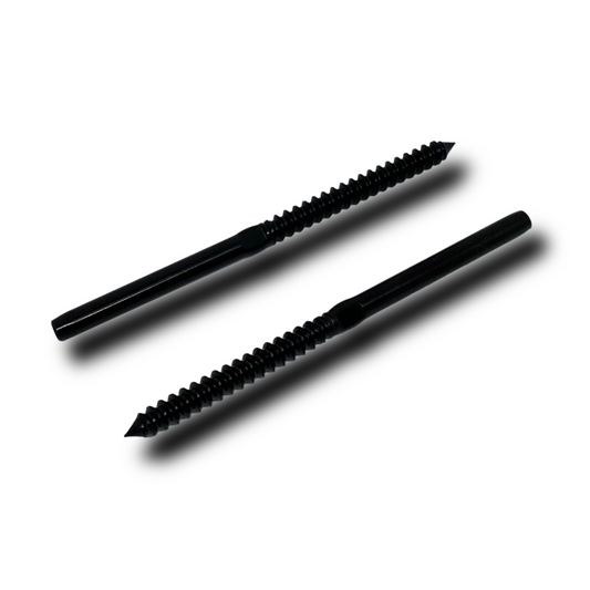 Black Swage Lag Screw Cable Tensioner Set, Left Hand + Right Hand - PanoRAIL®