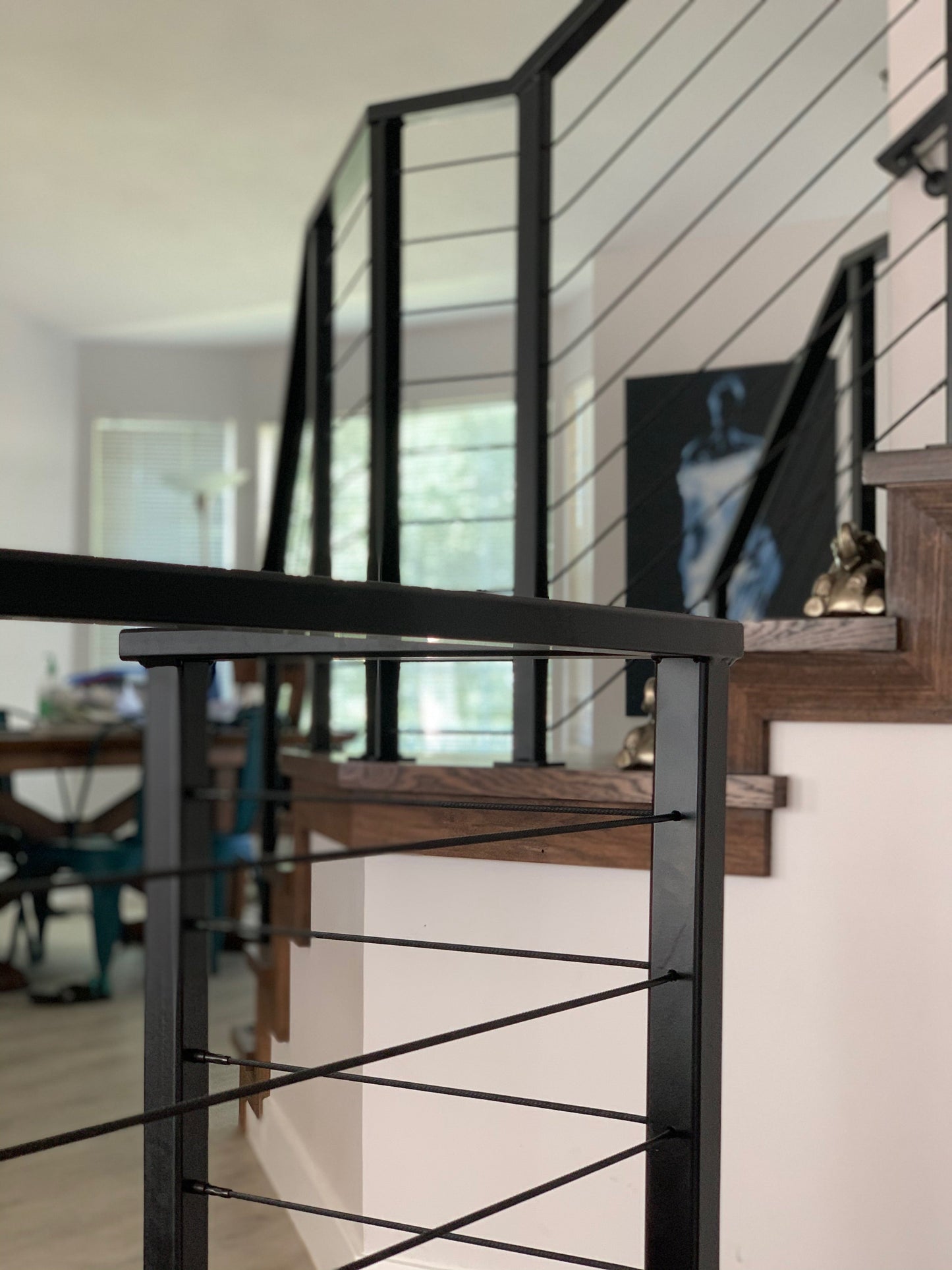Black Swage T Anchor Fitting - PanoRAIL®