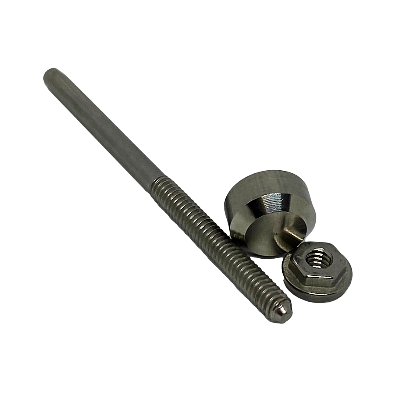 Swage Threaded Terminal with Stainless Steel Cap and Washer Nut – SwageKing